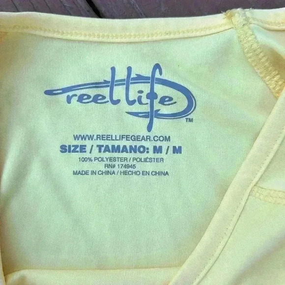 Reel life sun protection UPF50 Dri-fit top - Picture 4 of 4